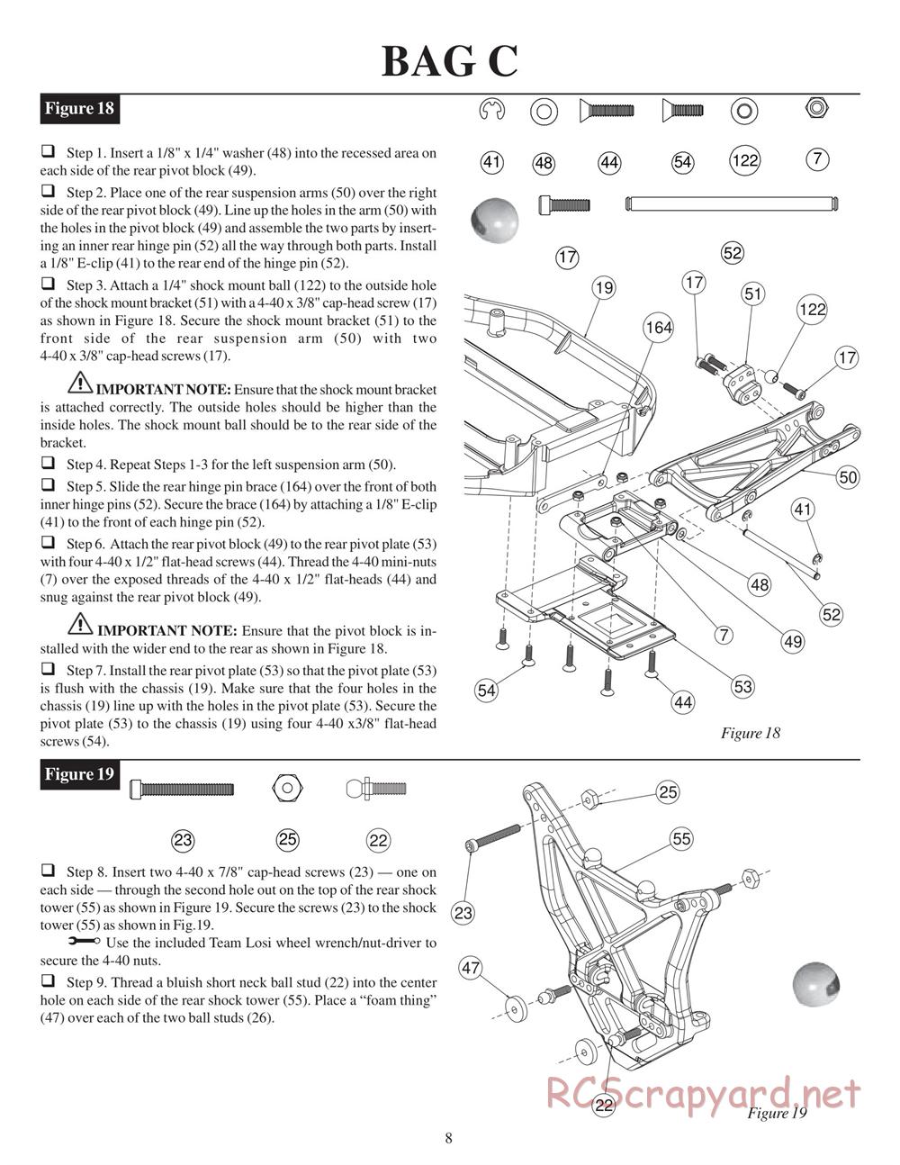 Team Losi - XXX-T Matt Francis Edition - Manual - Page 12