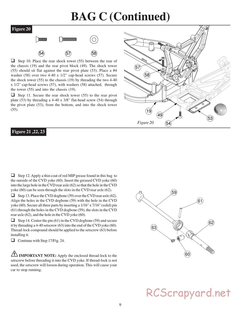 Team Losi - XXX-T Matt Francis Edition - Manual - Page 13