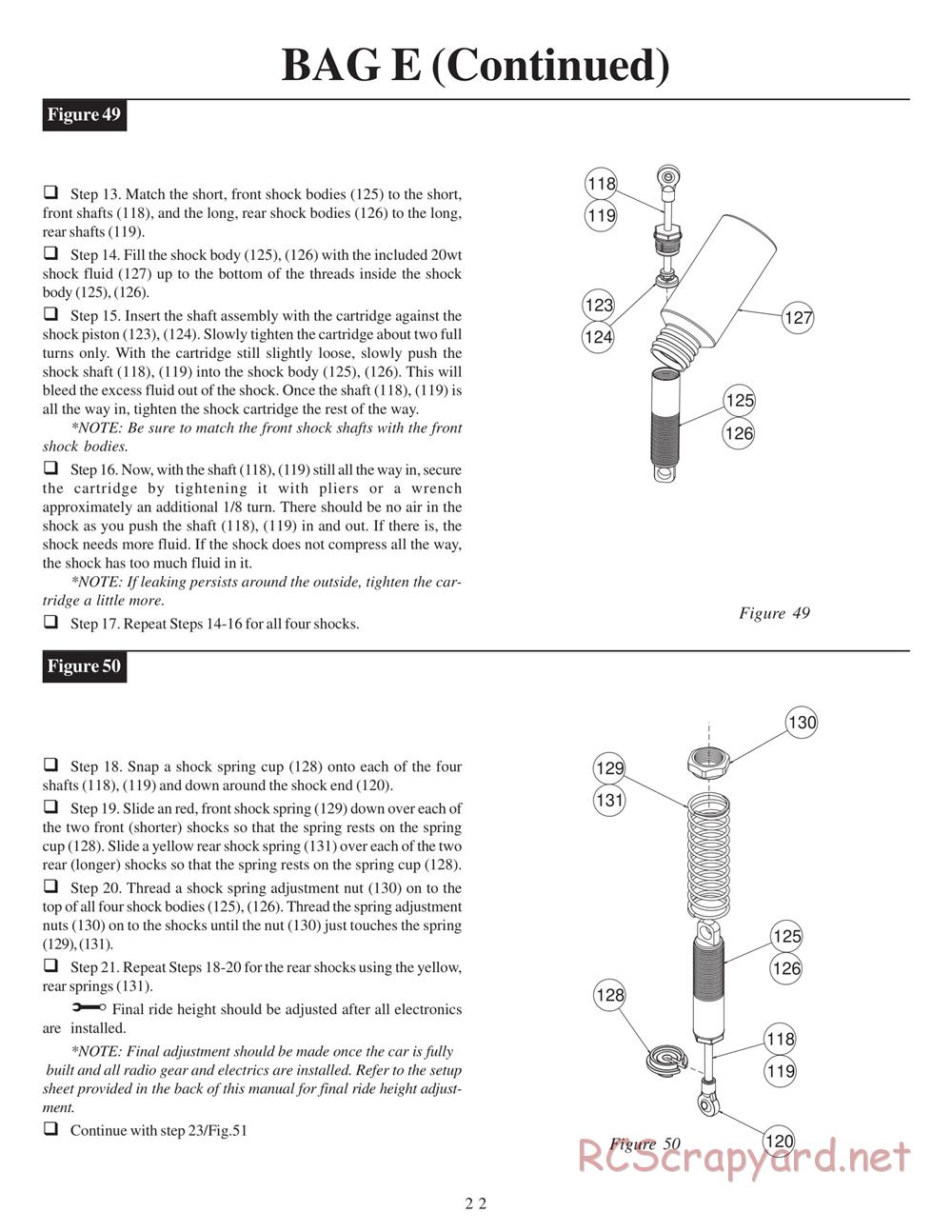 Team Losi - XXX-T Matt Francis Edition - Manual - Page 26