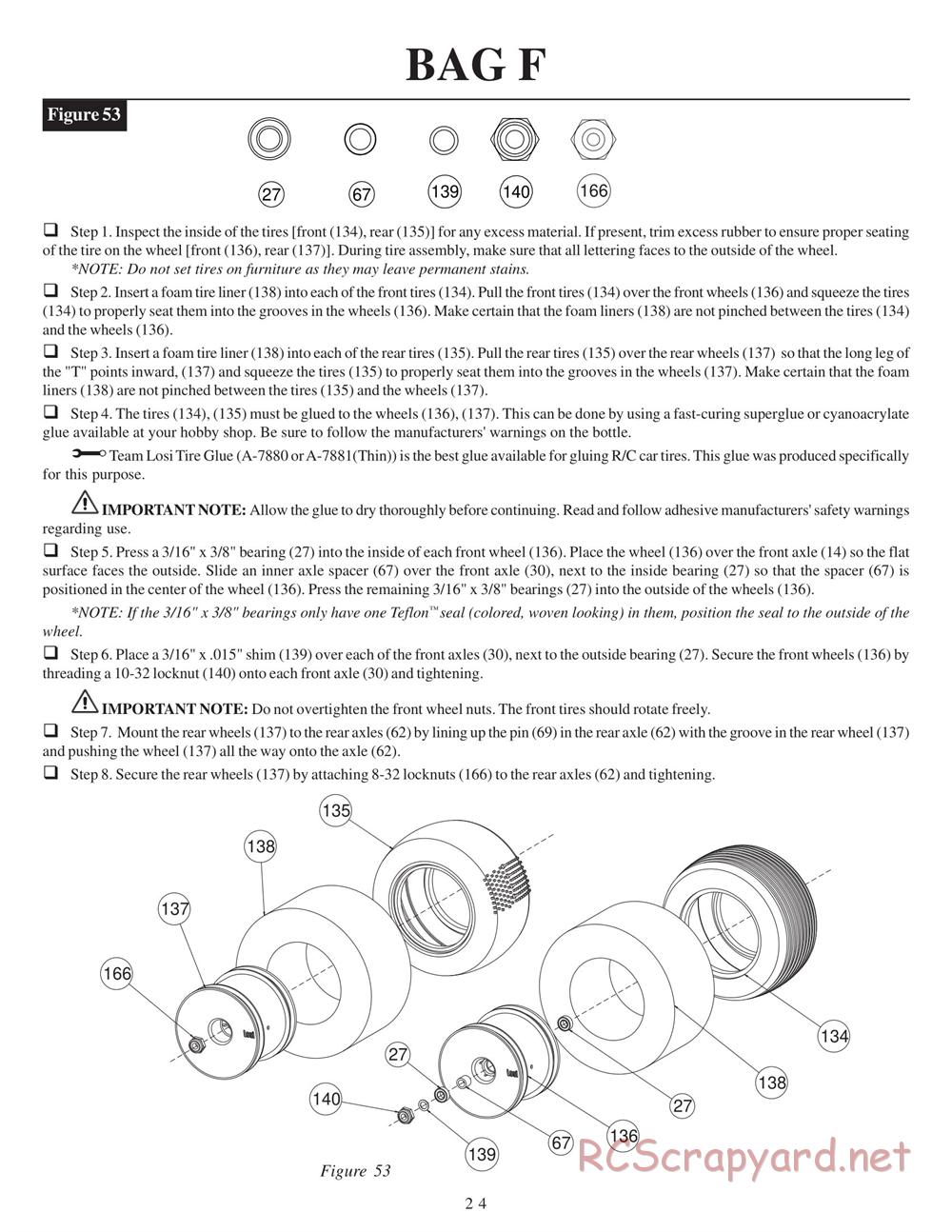 Team Losi - XXX-T Matt Francis Edition - Manual - Page 28