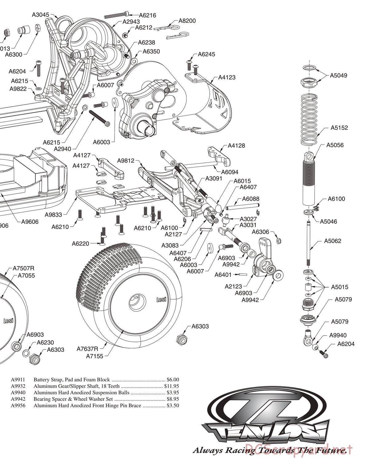 Team Losi - XXX-T MF2 - Manual - Page 3