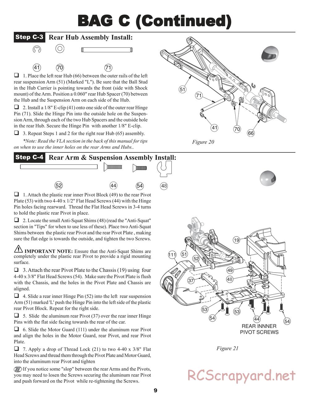 Team Losi - XXX-T MF2 - Manual - Page 15