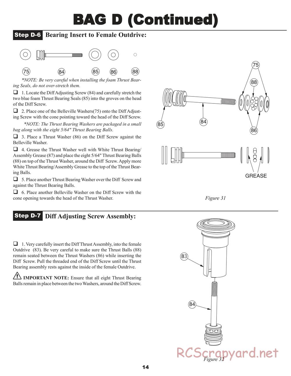 Team Losi - XXX-T MF2 - Manual - Page 20