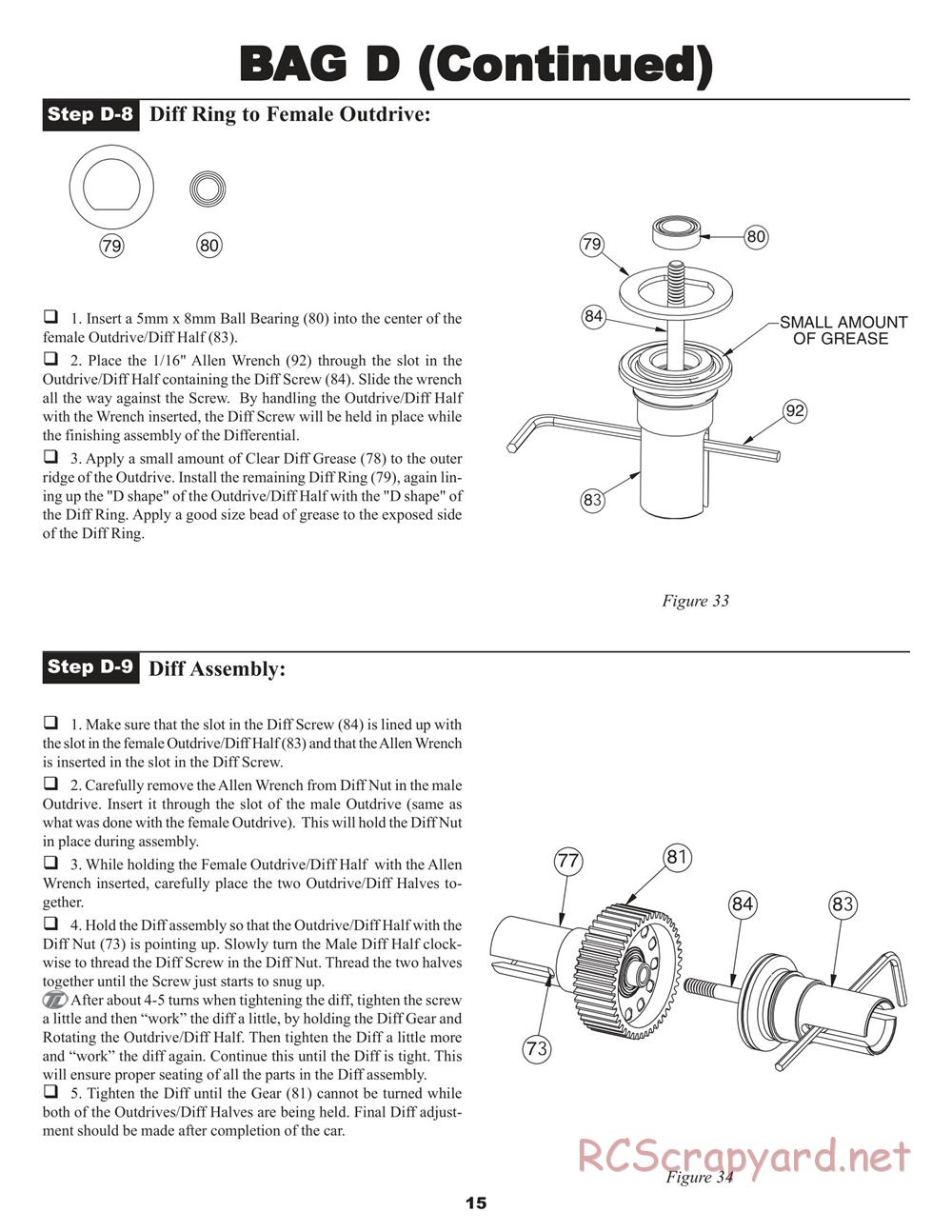 Team Losi - XXX-T MF2 - Manual - Page 21