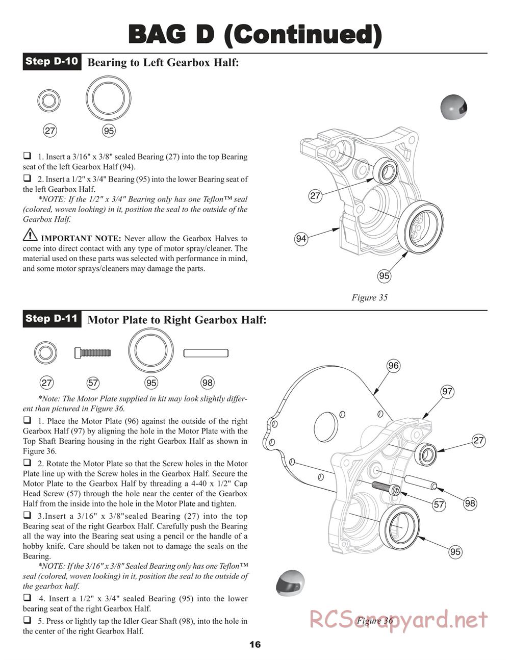 Team Losi - XXX-T MF2 - Manual - Page 22