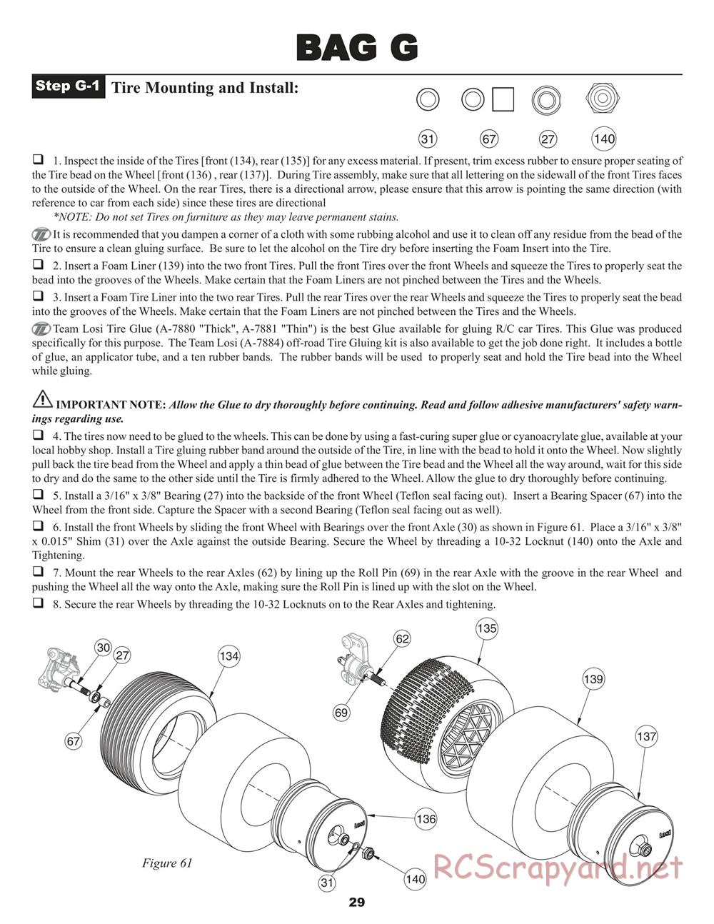 Team Losi - XXX-T MF2 - Manual - Page 35