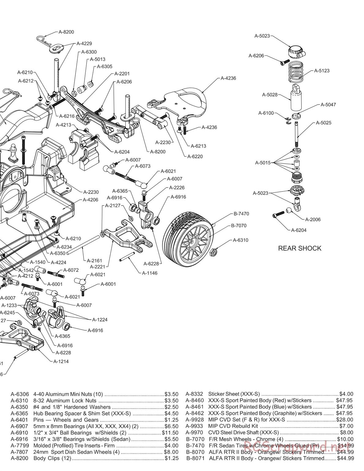 Team Losi - XXX-S Sport RTR II - Manual - Page 3