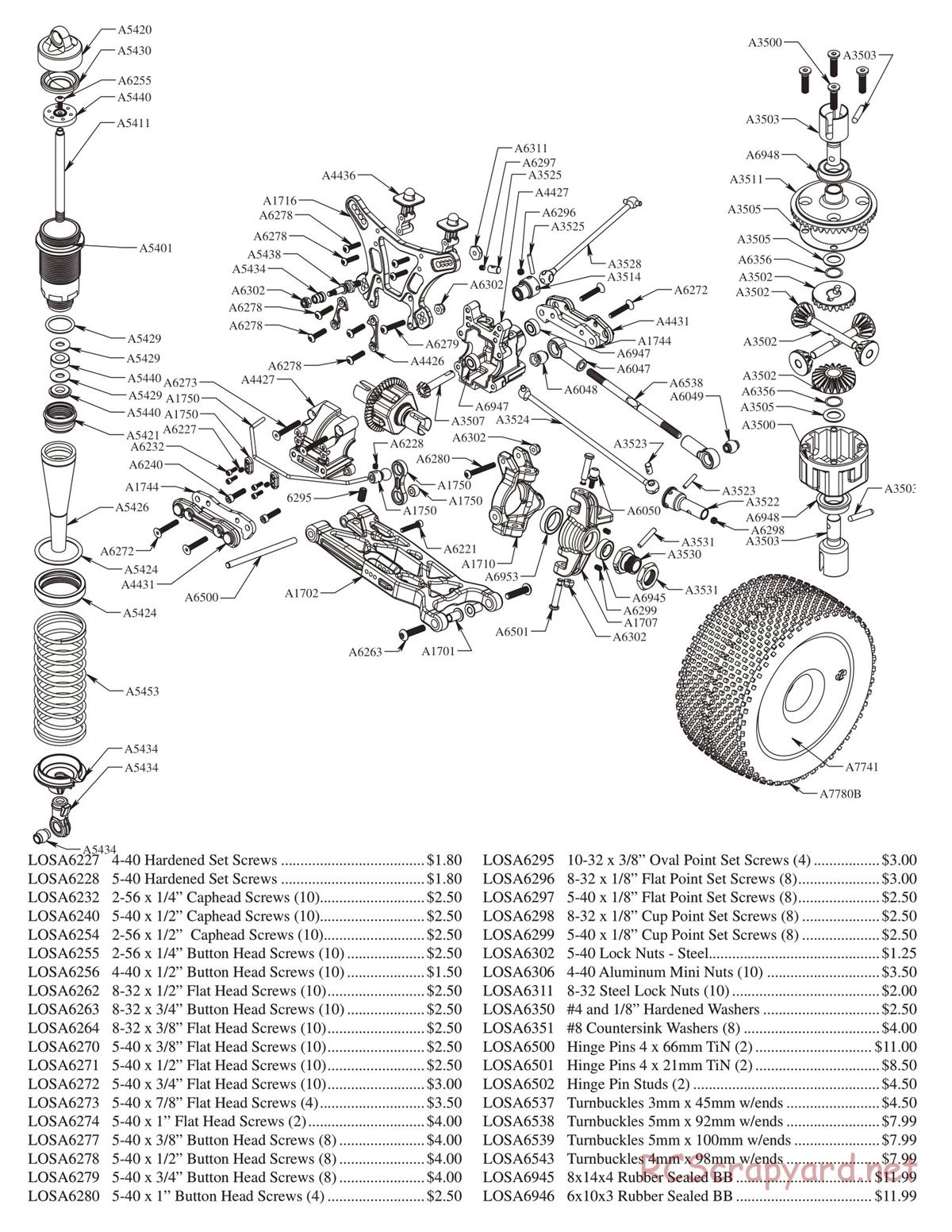 Team Losi - 8ight-T Race Roller - Manual - Page 2