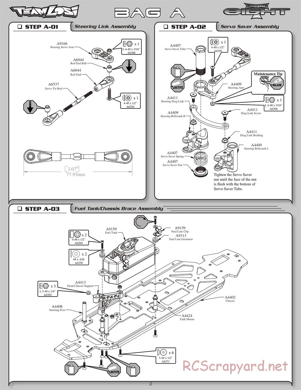 Team Losi - 8ight-T Race Roller - Manual - Page 5