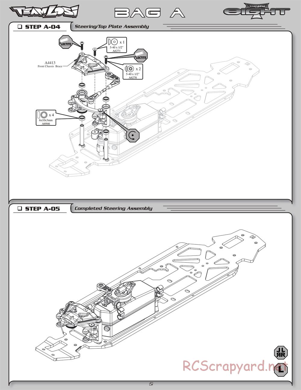 Team Losi - 8ight-T Race Roller - Manual - Page 6