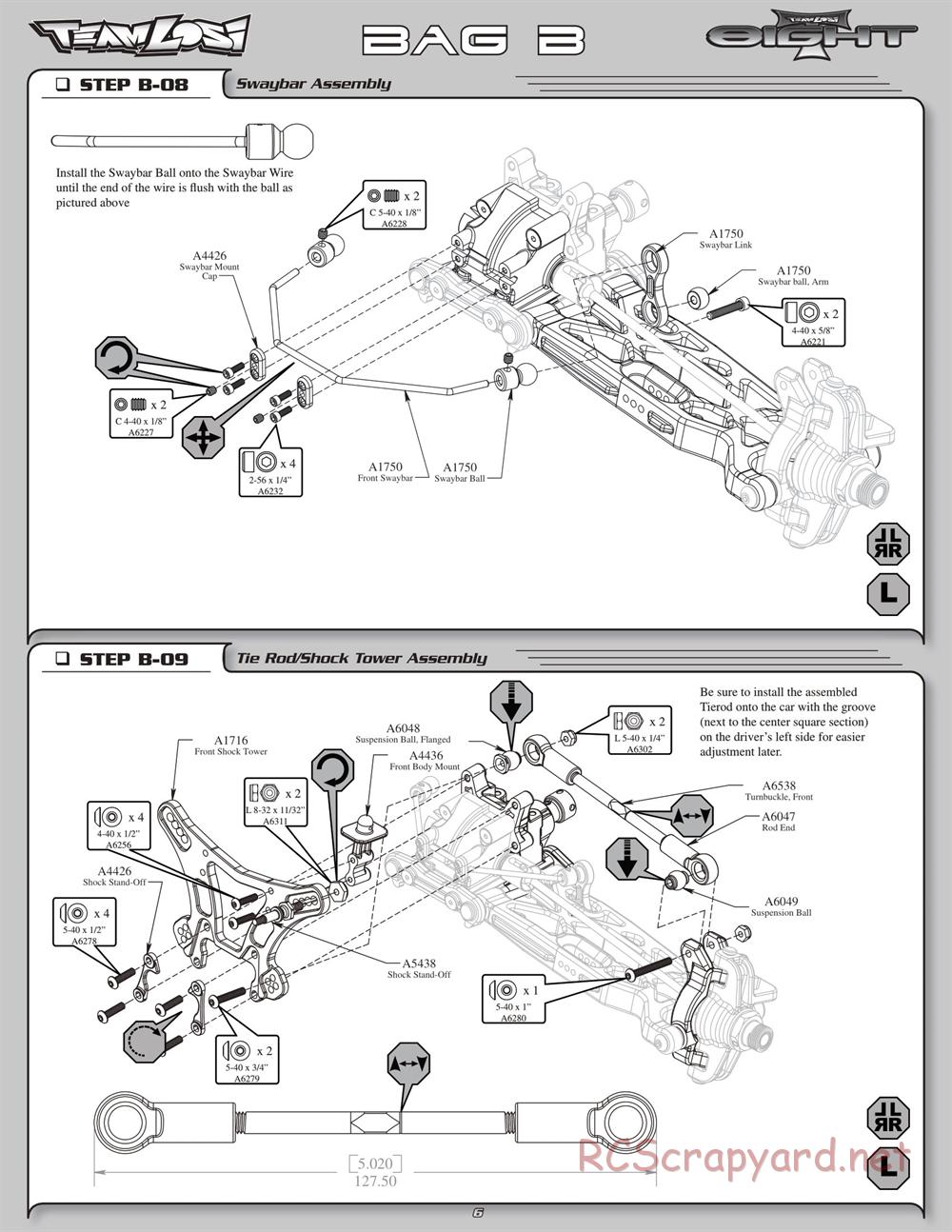 Team Losi - 8ight-T Race Roller - Manual - Page 10