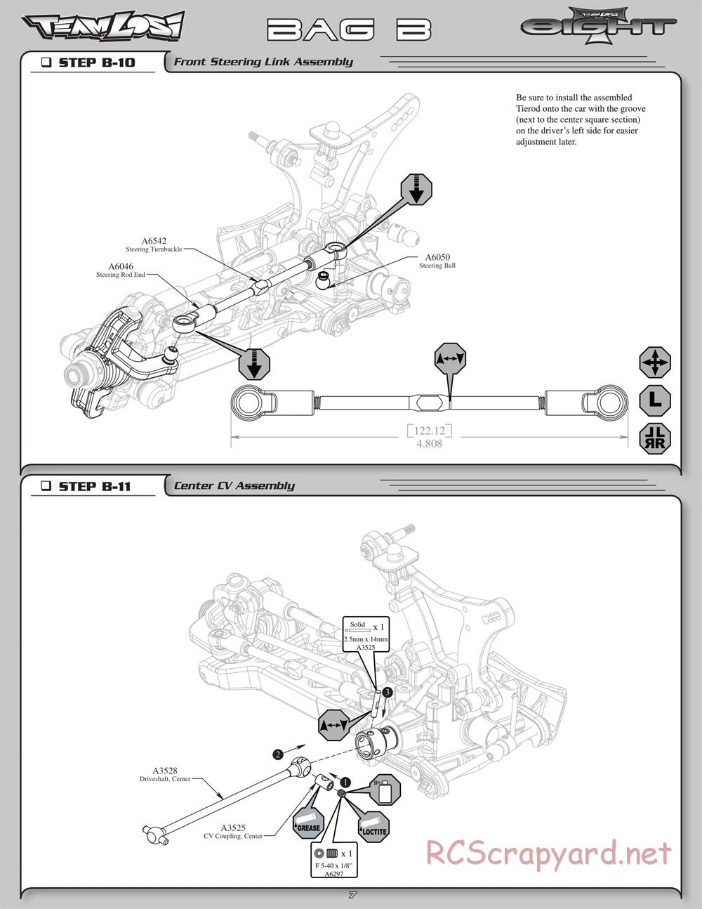 Team Losi - 8ight-T Race Roller - Manual - Page 11