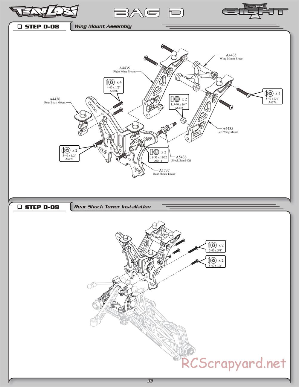 Team Losi - 8ight-T Race Roller - Manual - Page 20