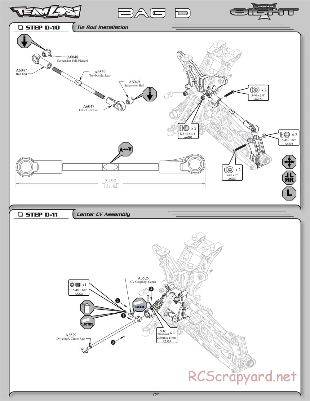 Team Losi - 8ight-T Race Roller - Manual - Page 21