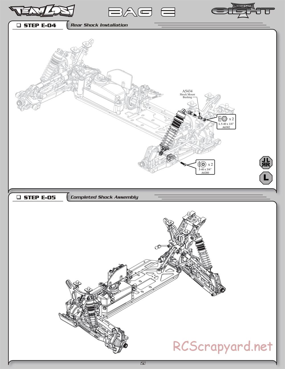 Team Losi - 8ight-T Race Roller - Manual - Page 25