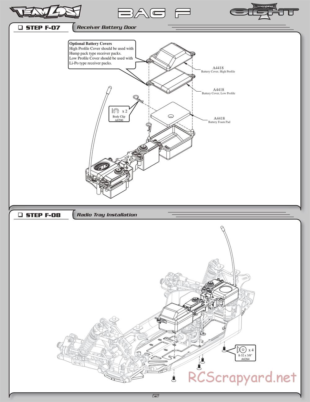 Team Losi - 8ight-T Race Roller - Manual - Page 29