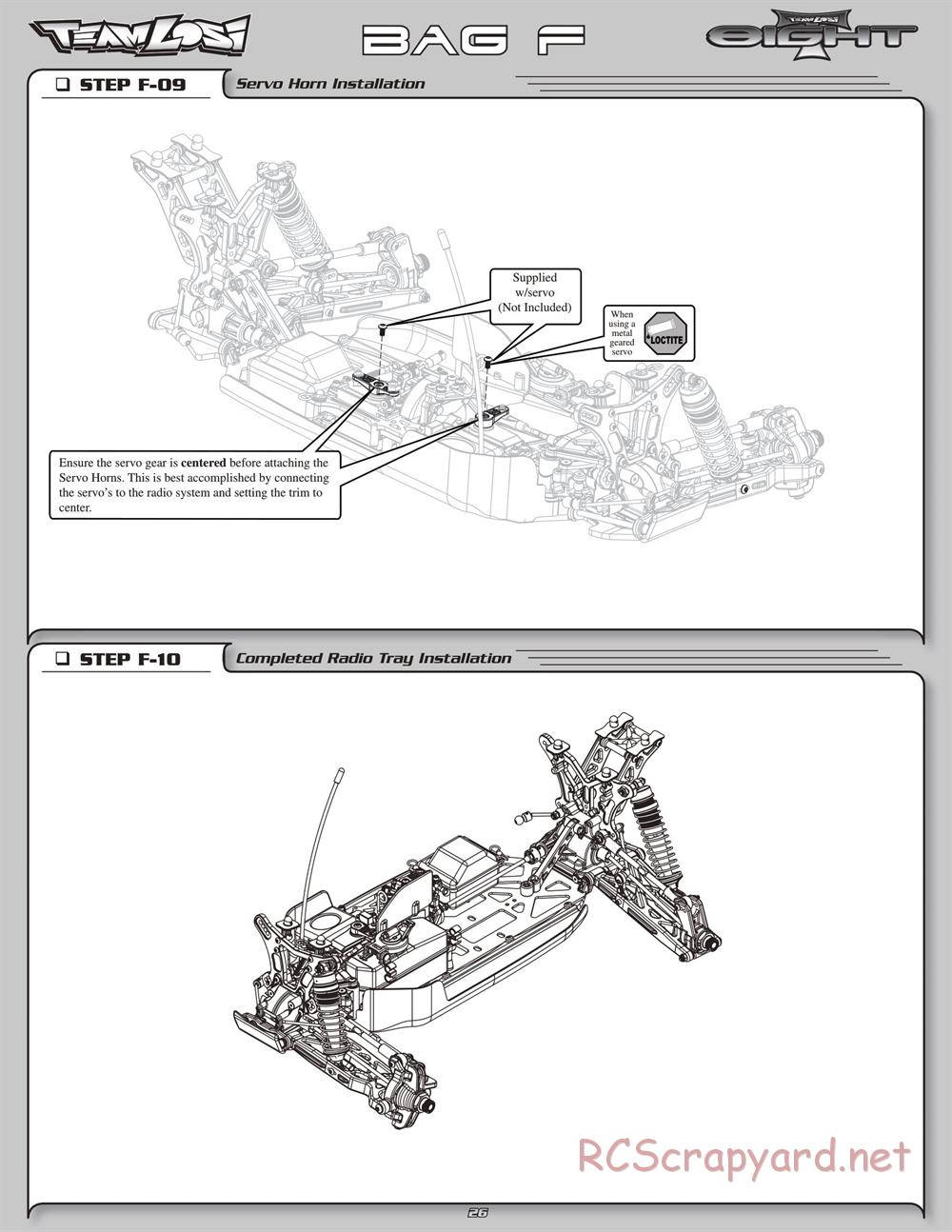 Team Losi - 8ight-T Race Roller - Manual - Page 30
