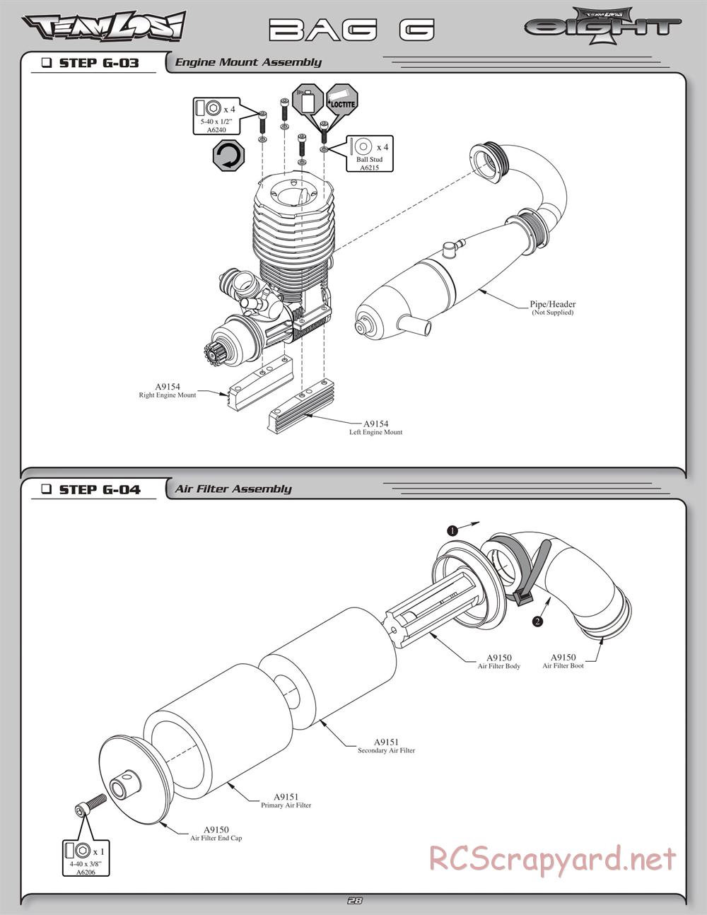 Team Losi - 8ight-T Race Roller - Manual - Page 32