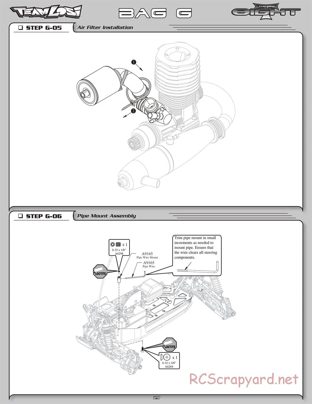 Team Losi - 8ight-T Race Roller - Manual - Page 33