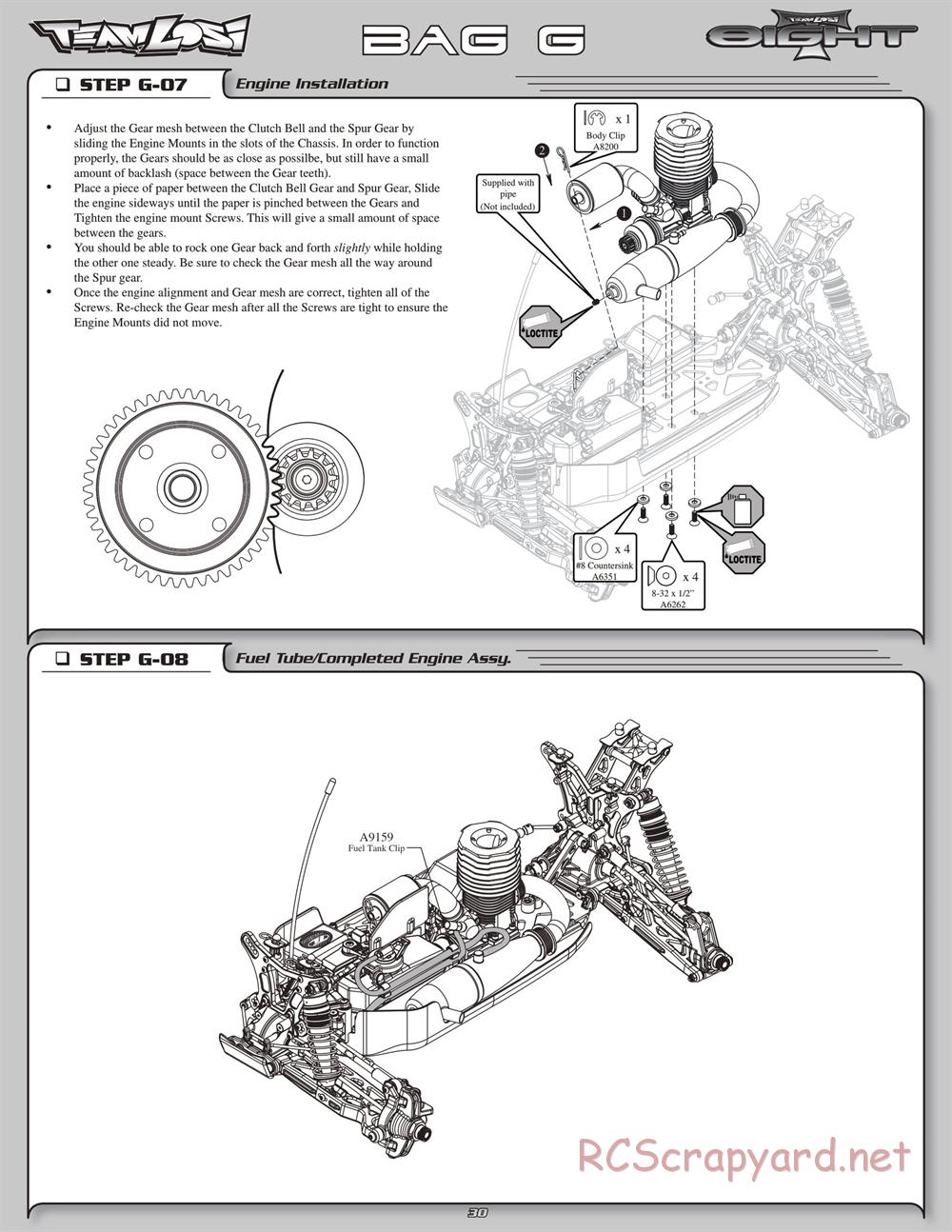 Team Losi - 8ight-T Race Roller - Manual - Page 34