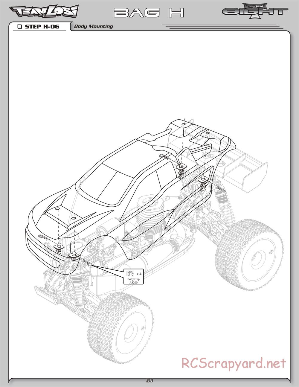 Team Losi - 8ight-T Race Roller - Manual - Page 38