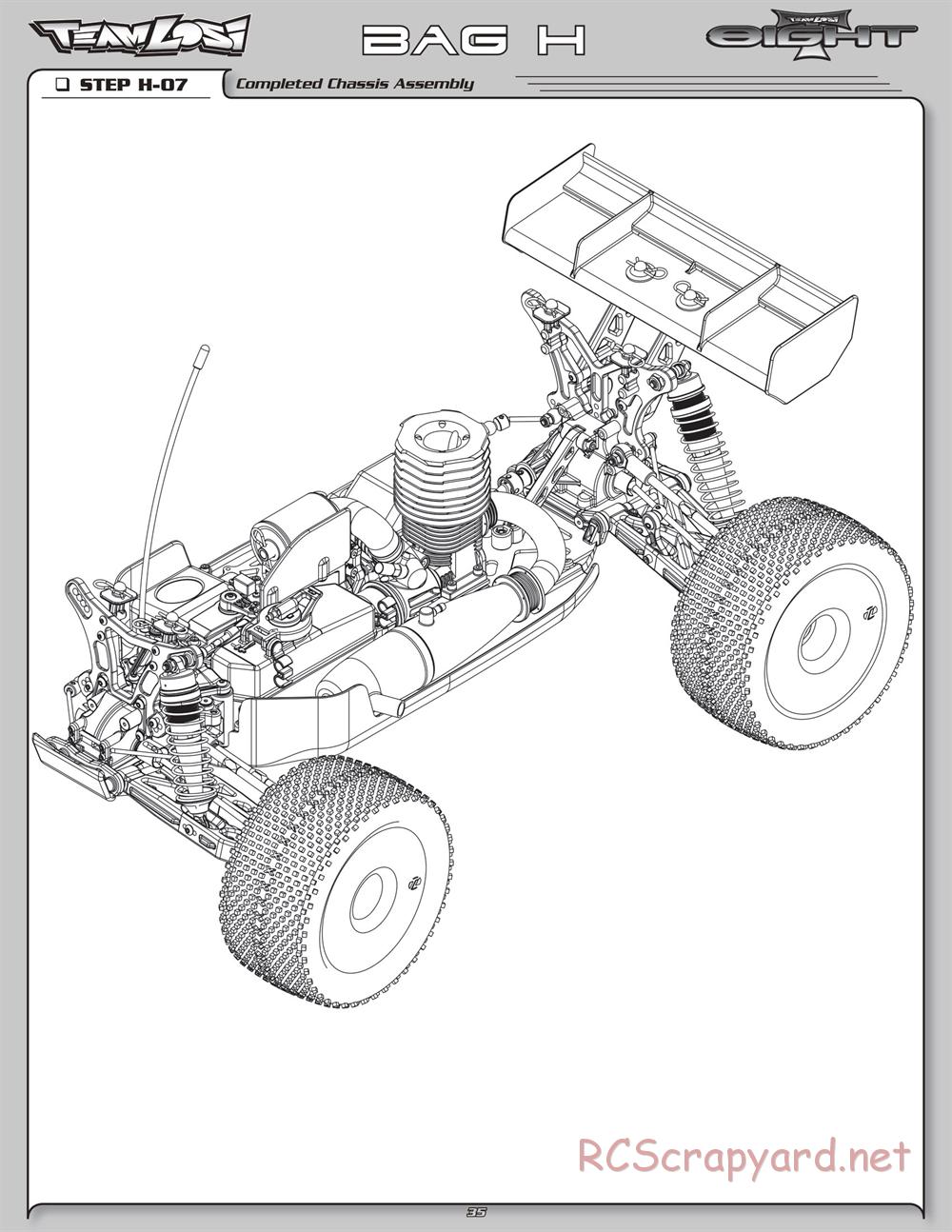 Team Losi - 8ight-T Race Roller - Manual - Page 39