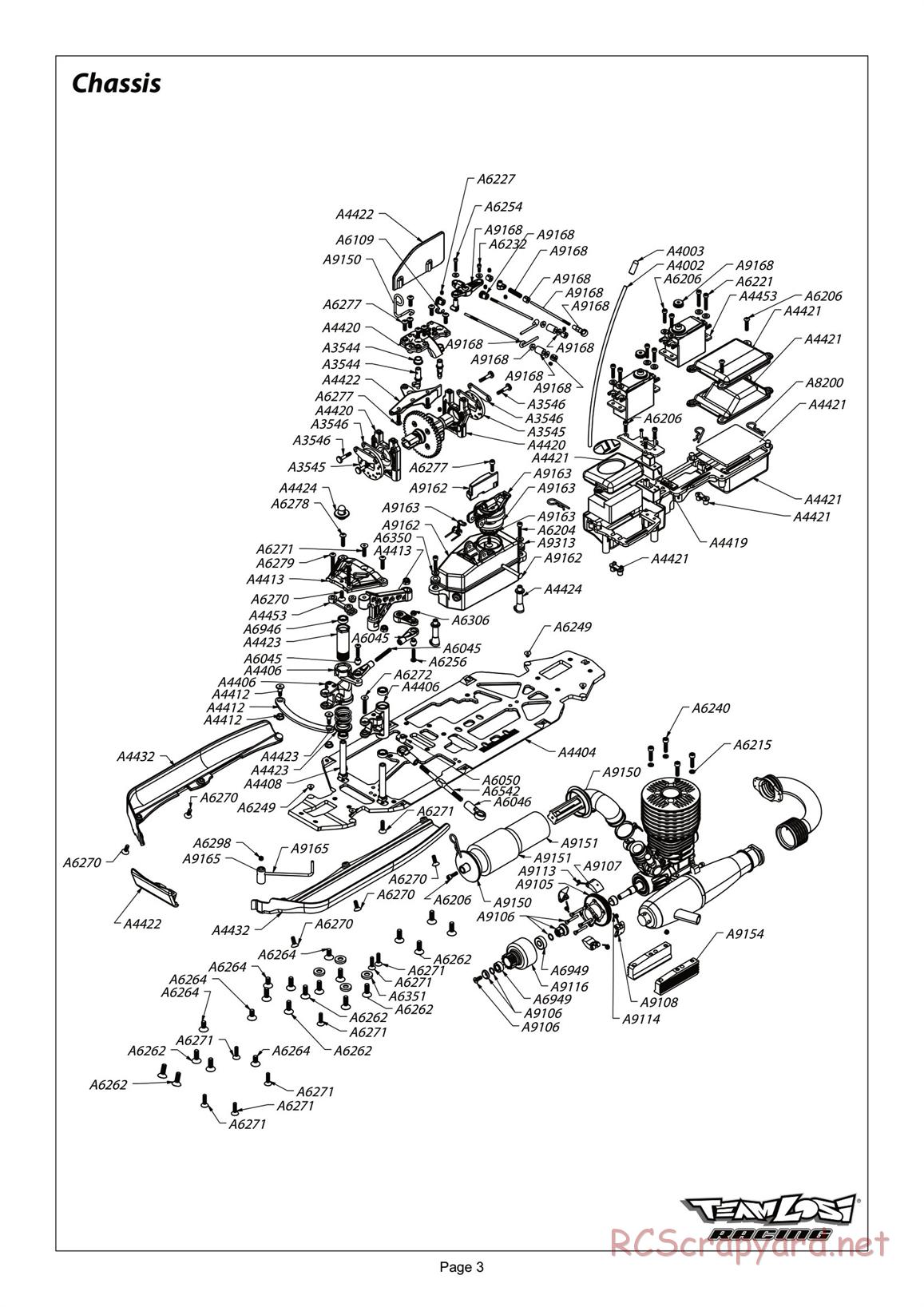 Team Losi - 8ight 2.0 - Manual - Page 3