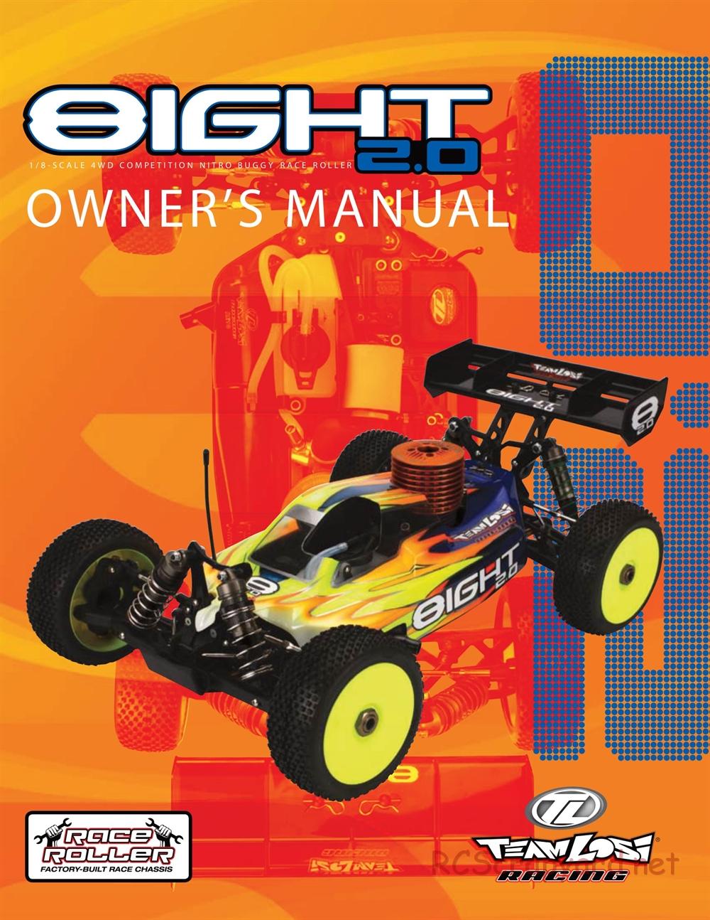 Team Losi - 8ight 2.0 - Manual - Page 3