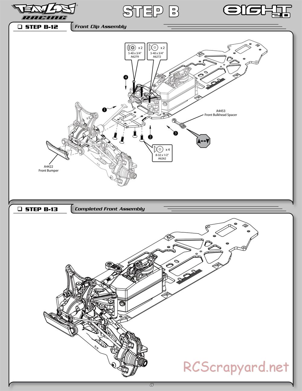 Team Losi - 8ight 2.0 - Manual - Page 15