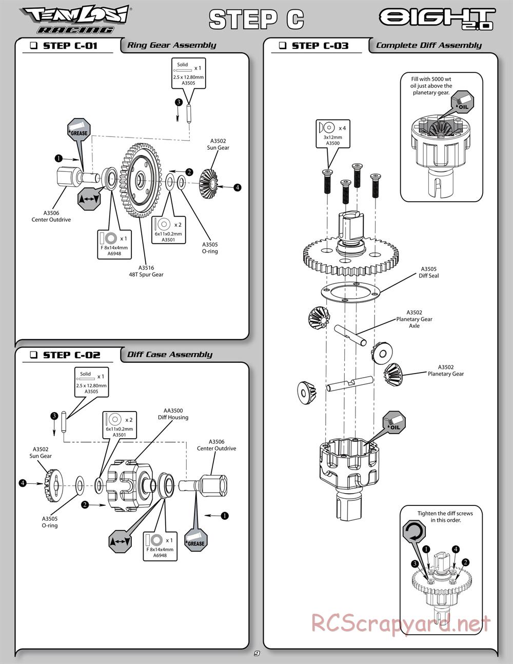 Team Losi - 8ight 2.0 - Manual - Page 16