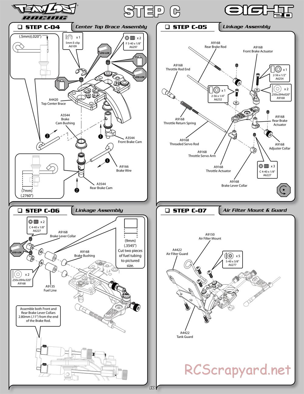 Team Losi - 8ight 2.0 - Manual - Page 17