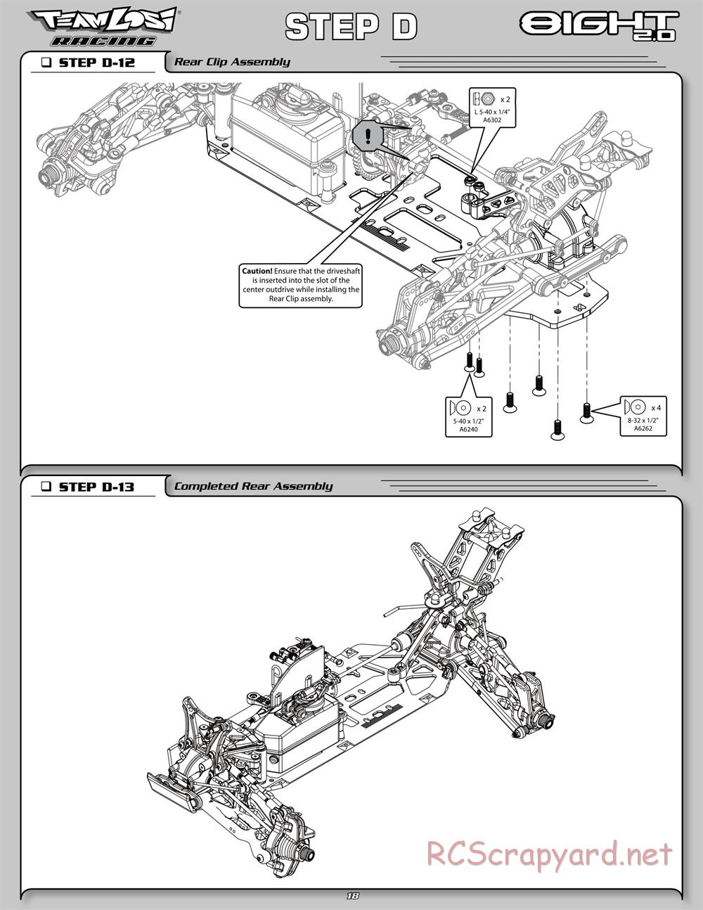 Team Losi - 8ight 2.0 - Manual - Page 25