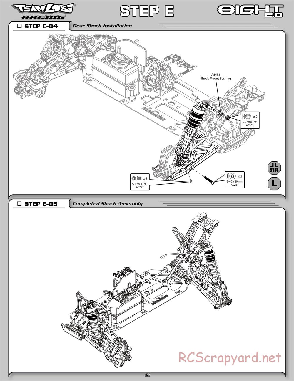 Team Losi - 8ight 2.0 - Manual - Page 28