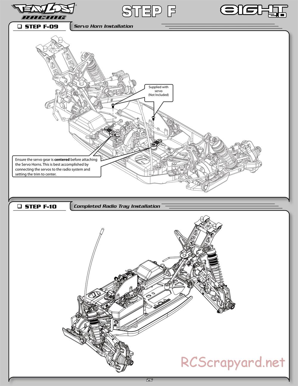 Team Losi - 8ight 2.0 - Manual - Page 33