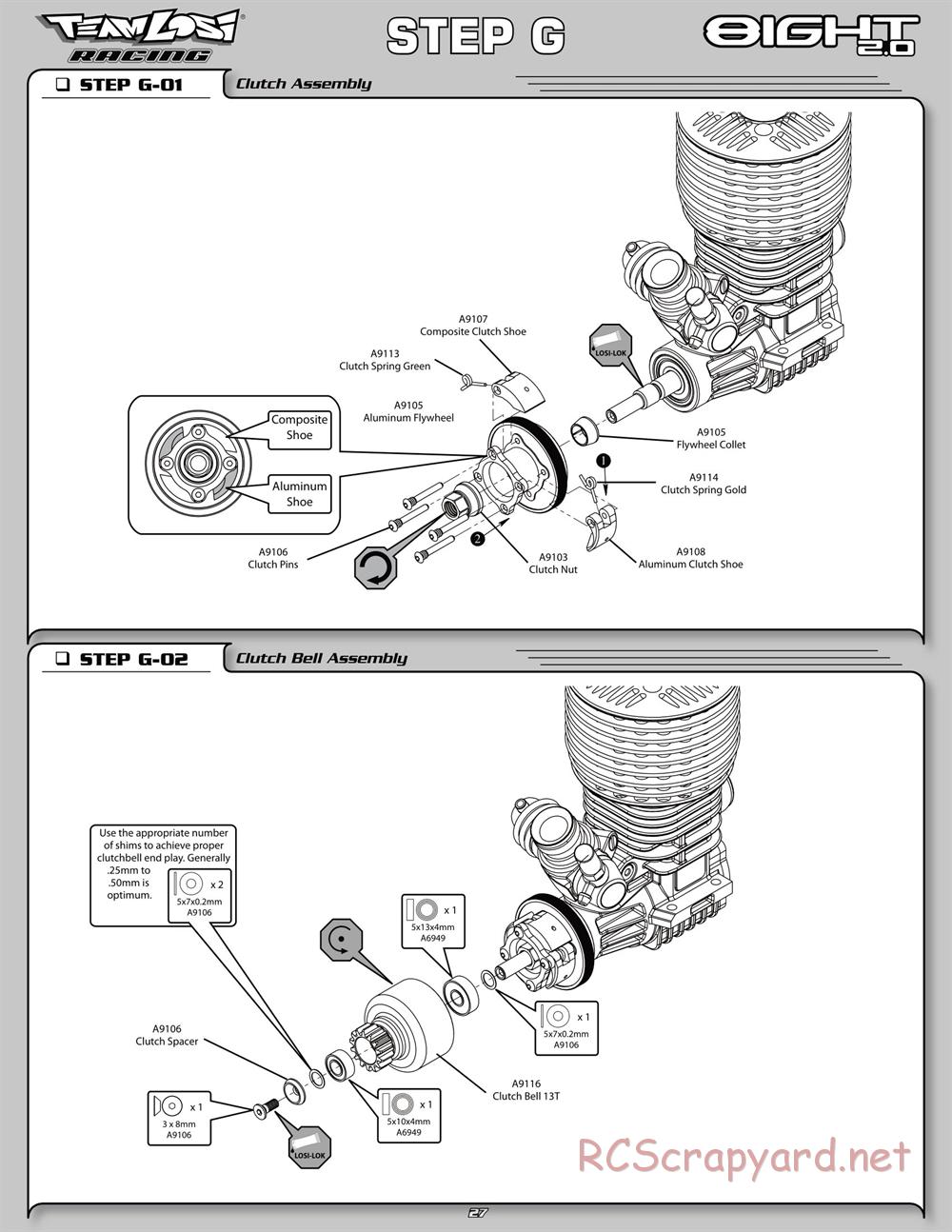 Team Losi - 8ight 2.0 - Manual - Page 34