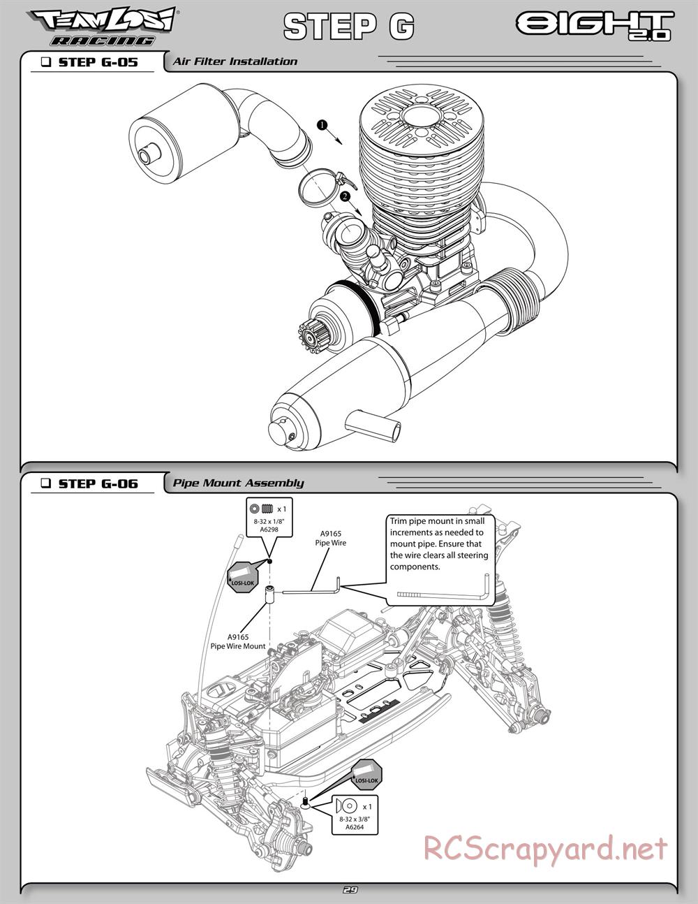 Team Losi - 8ight 2.0 - Manual - Page 36