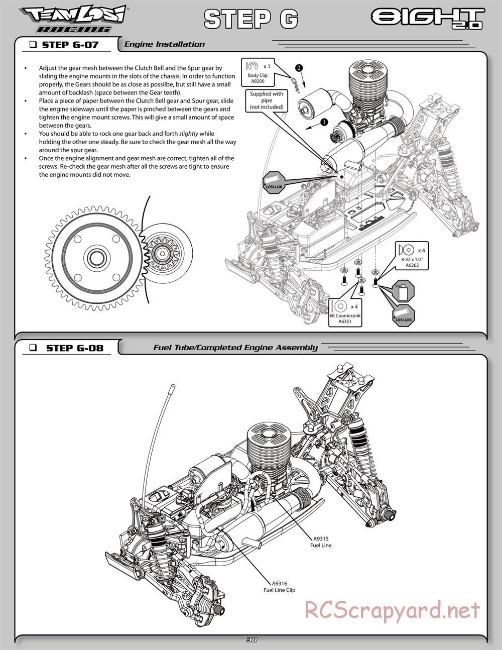 Team Losi - 8ight 2.0 - Manual - Page 37