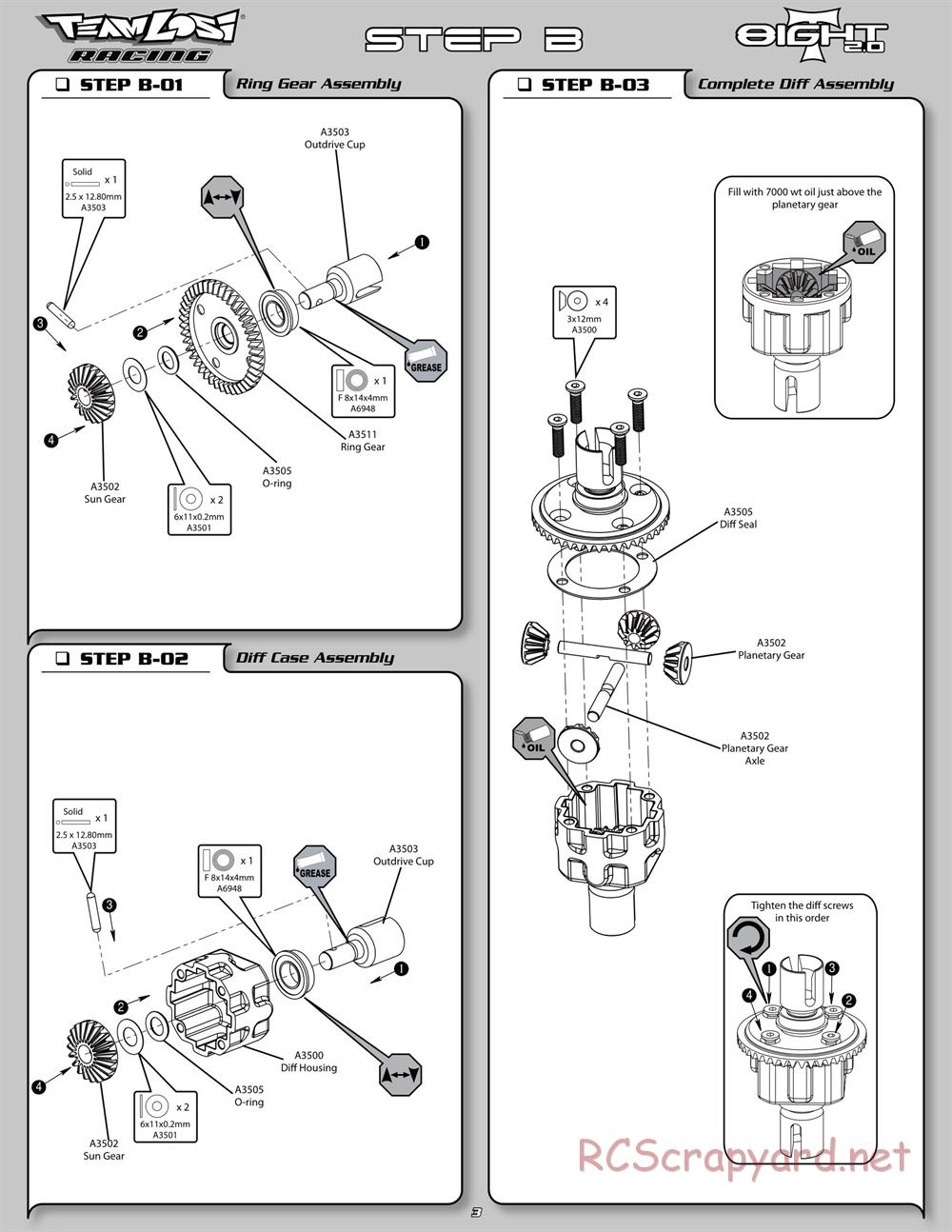 Team Losi - 8ight-T 2.0 Race Roller - Manual - Page 8