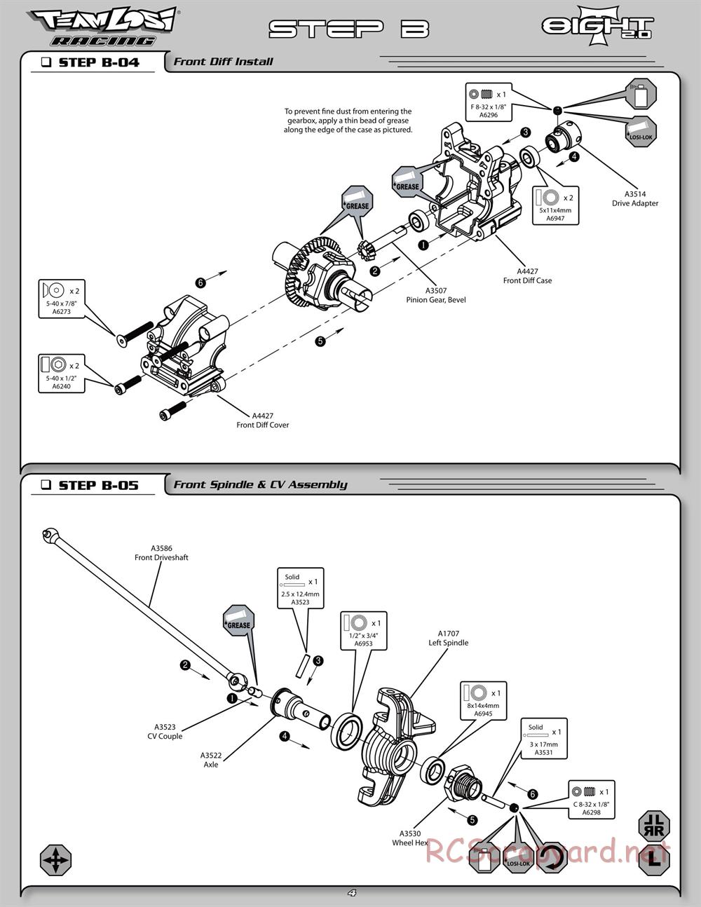 Team Losi - 8ight-T 2.0 Race Roller - Manual - Page 9