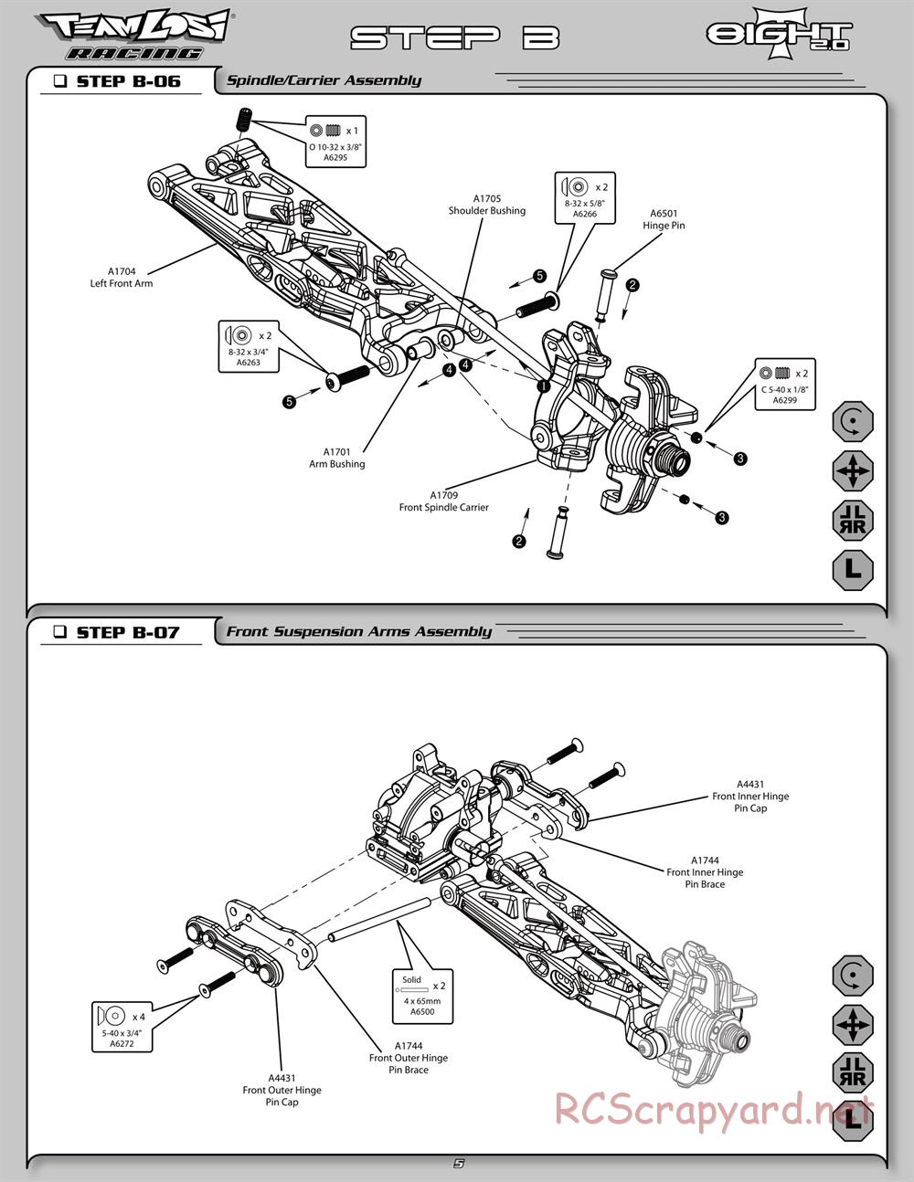 Team Losi - 8ight-T 2.0 Race Roller - Manual - Page 10