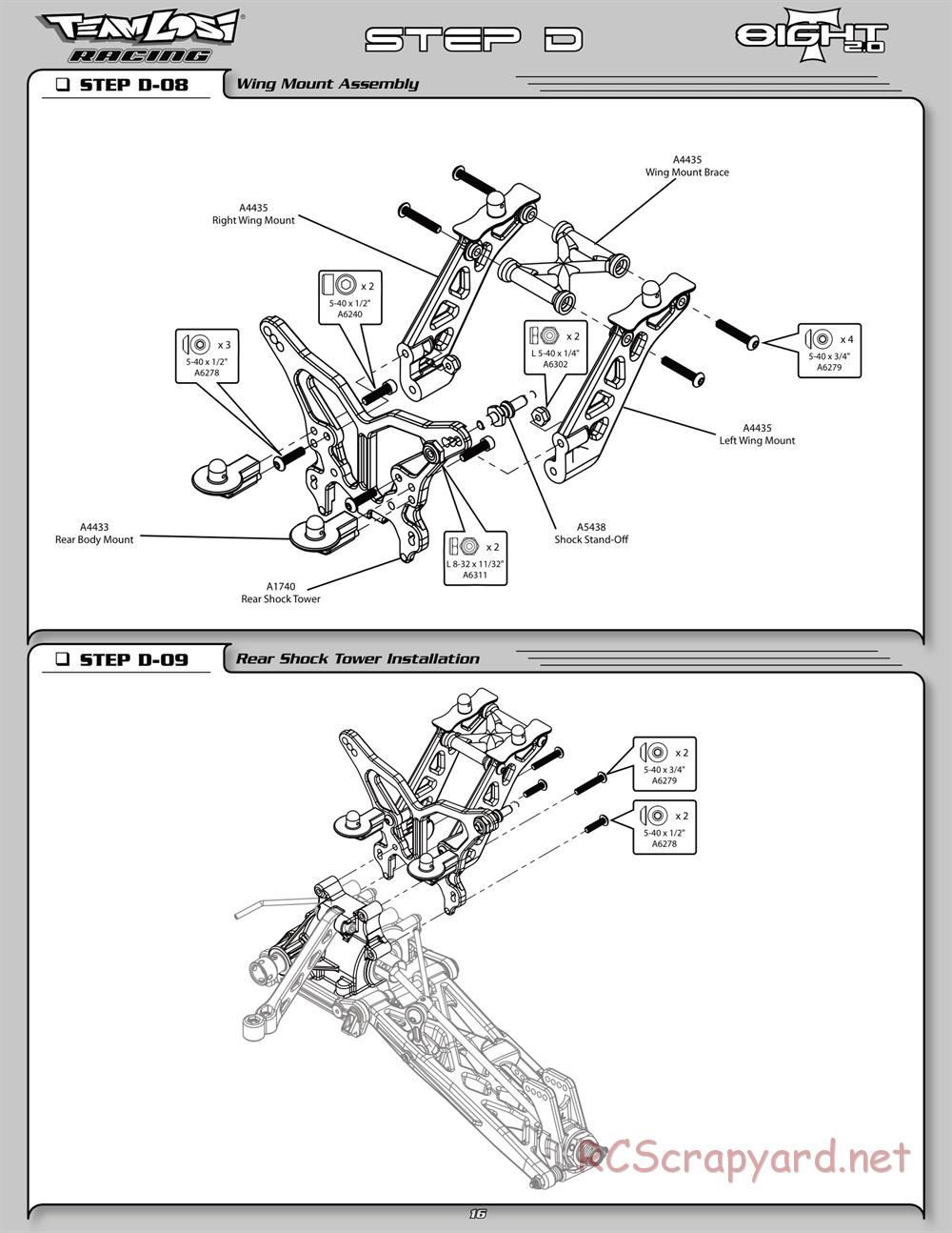 Team Losi - 8ight-T 2.0 Race Roller - Manual - Page 21