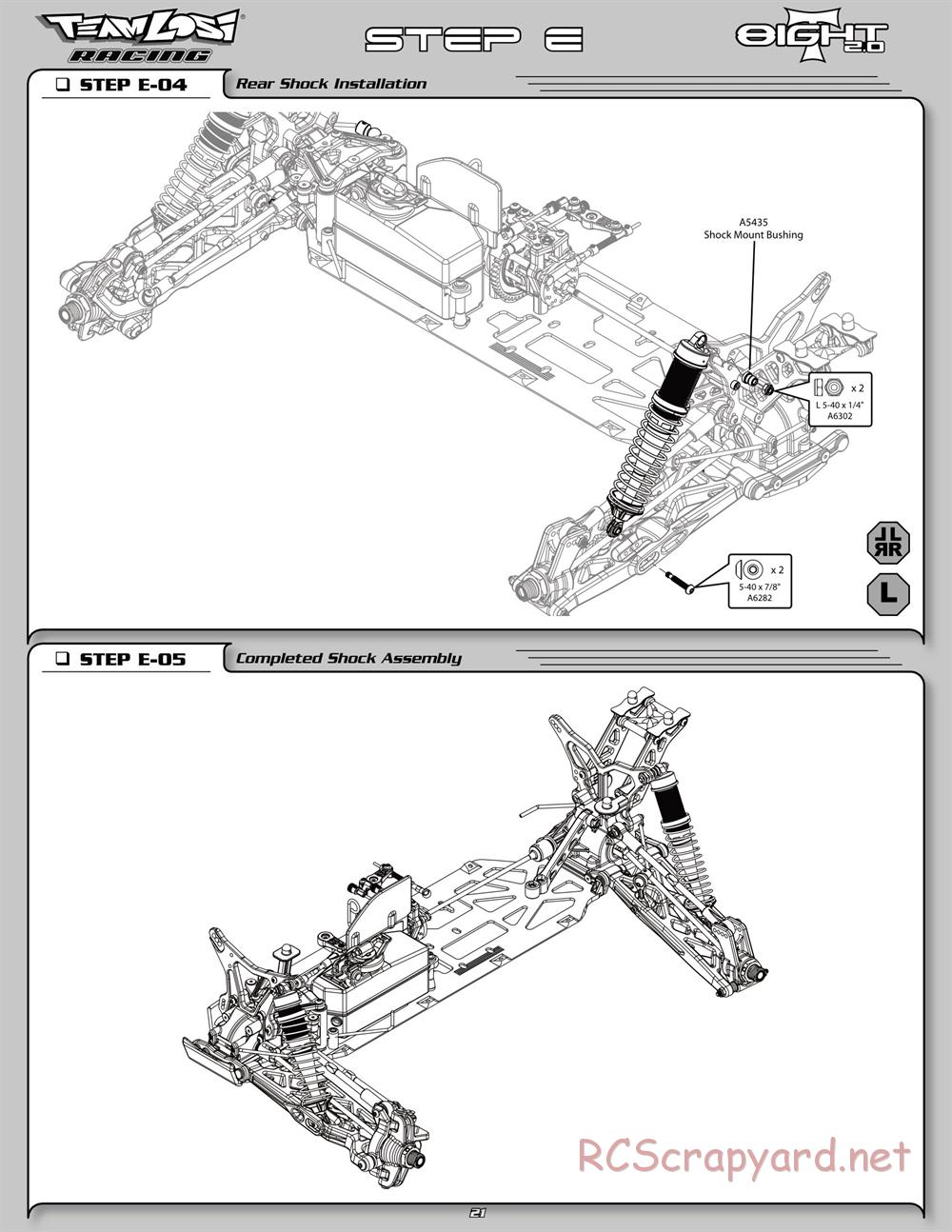 Team Losi - 8ight-T 2.0 Race Roller - Manual - Page 26