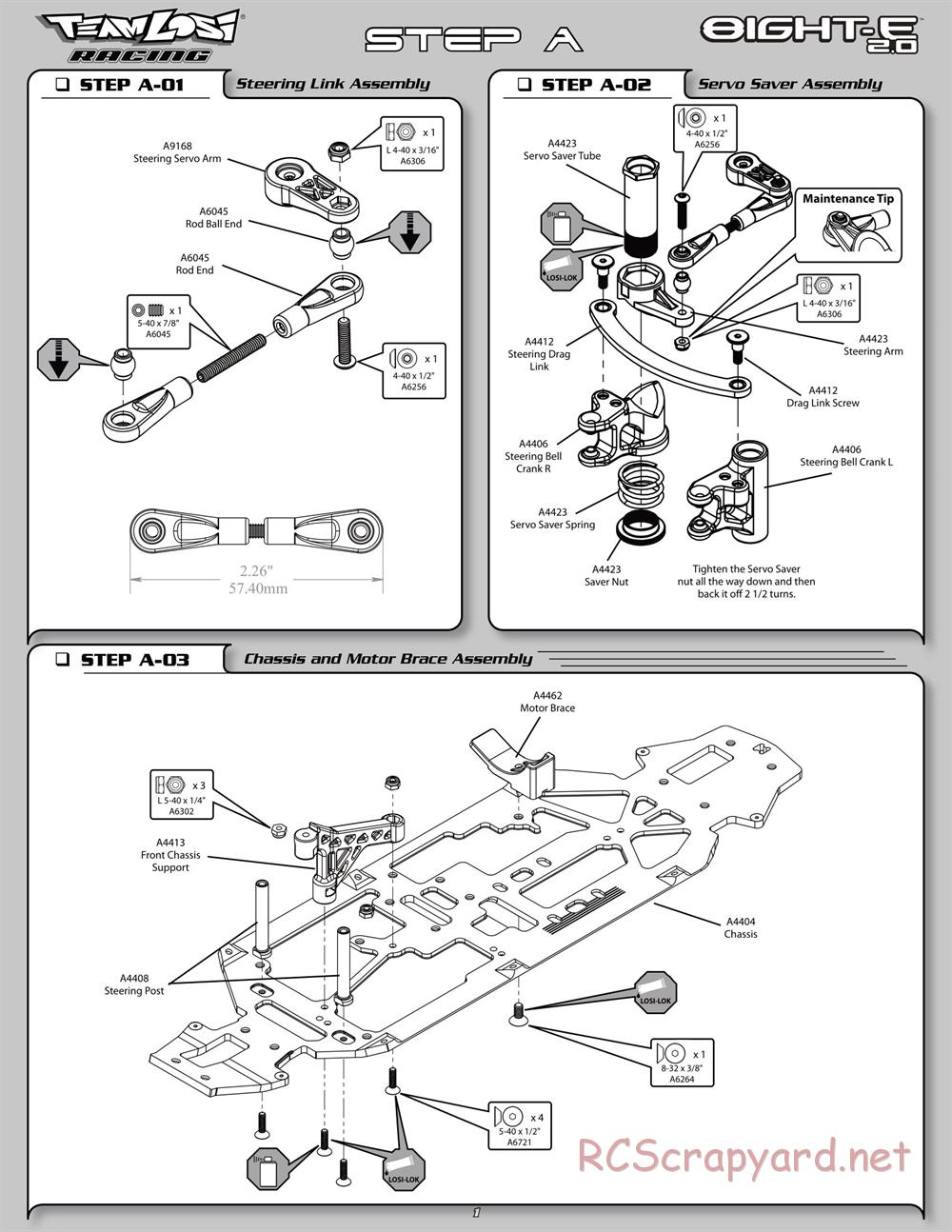 Team Losi - 8ight-E 2.0 Race Roller - Manual - Page 8