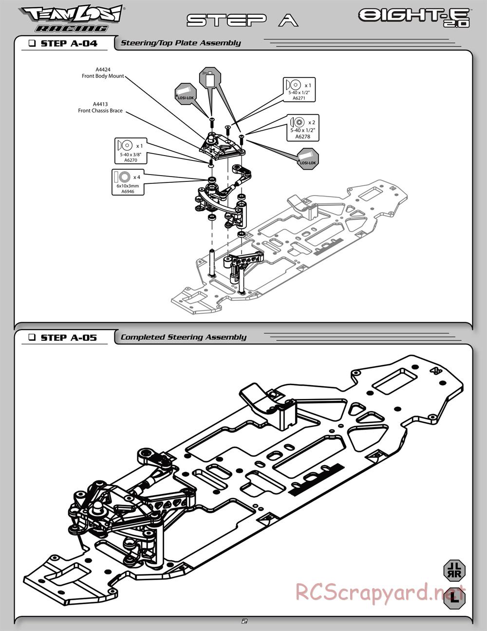 Team Losi - 8ight-E 2.0 Race Roller - Manual - Page 9