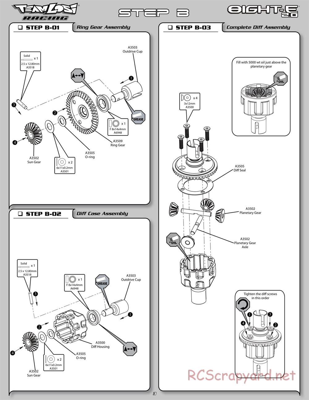 Team Losi - 8ight-E 2.0 Race Roller - Manual - Page 10