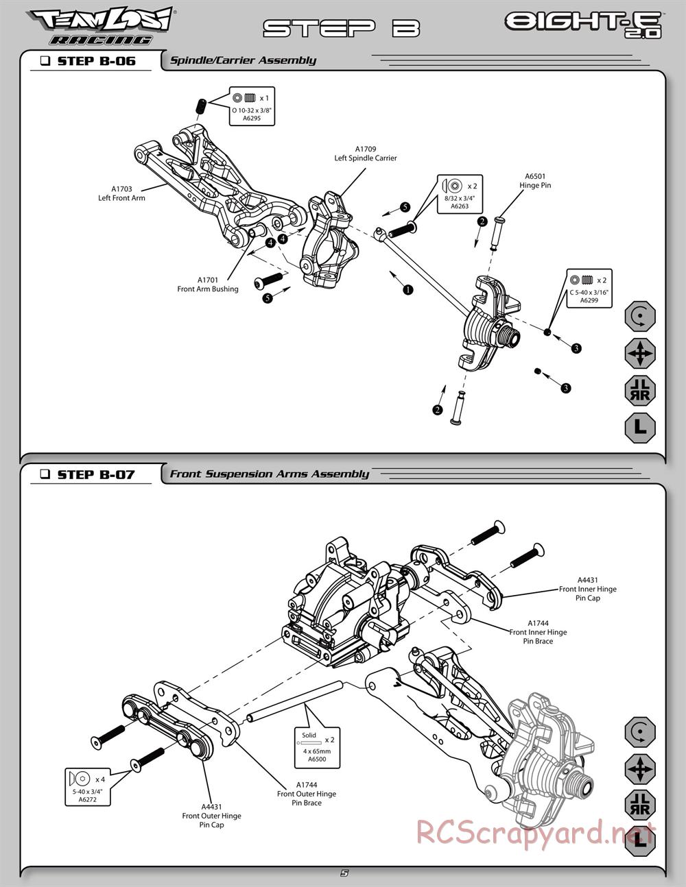 Team Losi - 8ight-E 2.0 Race Roller - Manual - Page 12