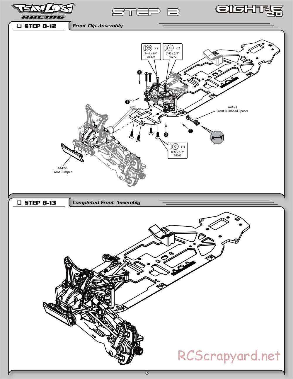 Team Losi - 8ight-E 2.0 Race Roller - Manual - Page 15
