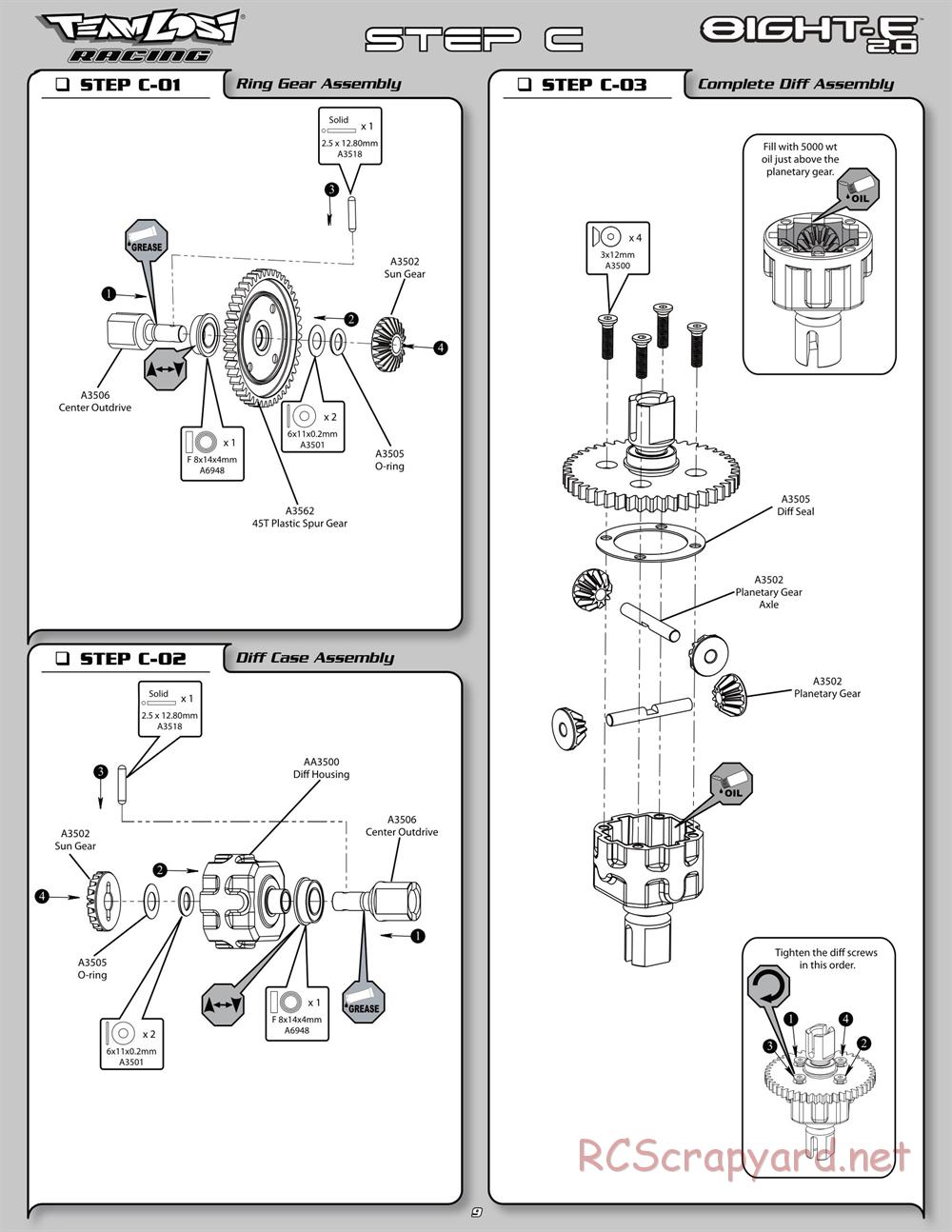 Team Losi - 8ight-E 2.0 Race Roller - Manual - Page 16