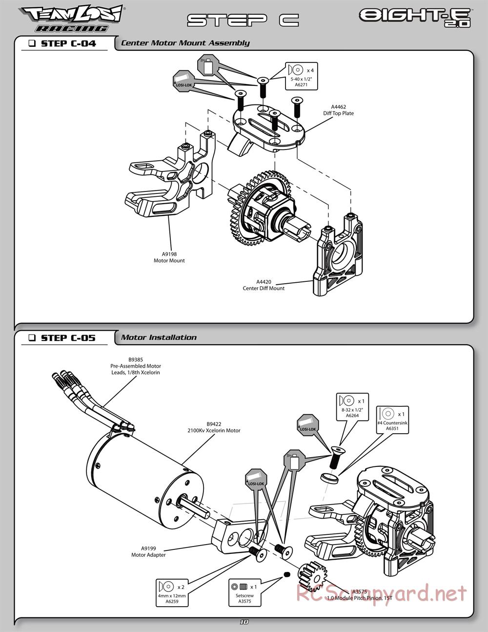 Team Losi - 8ight-E 2.0 Race Roller - Manual - Page 17