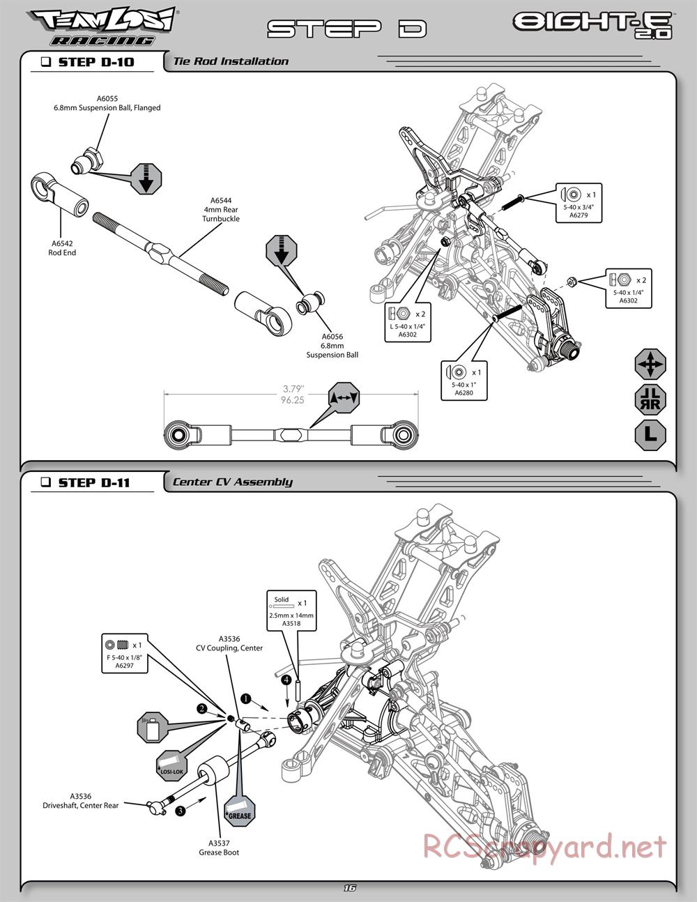 Team Losi - 8ight-E 2.0 Race Roller - Manual - Page 23